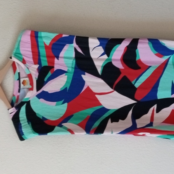 FARM Rio Colorful Abstract Midi Dress - Picture 3 of 11